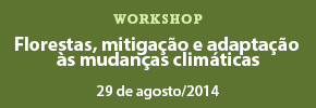 Workshop: Florestas, mitigaÃ§Ã£o e adaptaÃ§Ã£o Ã s mudanÃ§as climÃ¡ticas