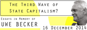 Workshop ICS-ULisboa | INCT-PPED The Third Wave of State Capitalism? Differential Adjustments to Globalization in Advanced Industrialized and Emerging Economies Essays in Memory of UWE BECKER  – 16 de Dezembro/2014 – Instituto de Ciências Sociais - U